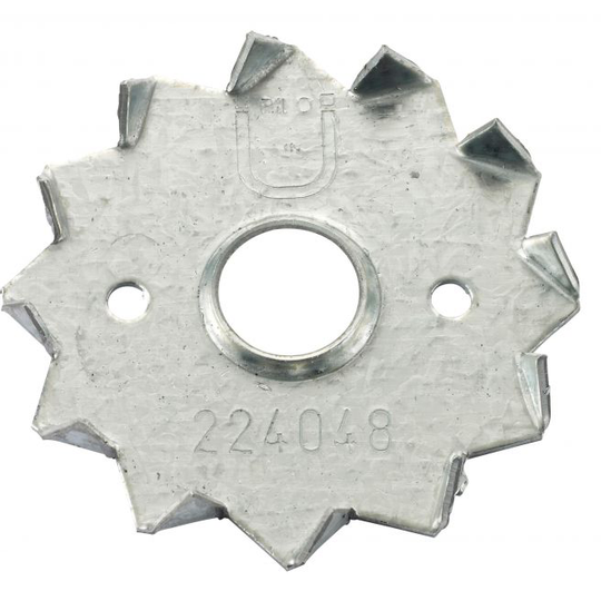 ITW WASH+ TO, Zink-belagt - Stjerneskive - M24 - Ø 75 - 138515