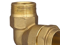 Vinkel 90° 63mm x 2 nippel - Isiflo