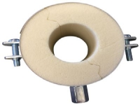 Isoglobal rørbærer VVS 108x40 - M12/M16 - 1/2'' - PIR skum med PVC