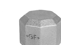 GF GEORG FISCHER 2 sort slutmuffe