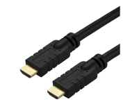 StarTech.com 10m(30ft) HDMI 2.0 Cable, 4K 60Hz Active HDMI Cable, CL2 Rated for In Wall Installation, Long Durable High Speed Ultra-HD HDMI Cable, HD