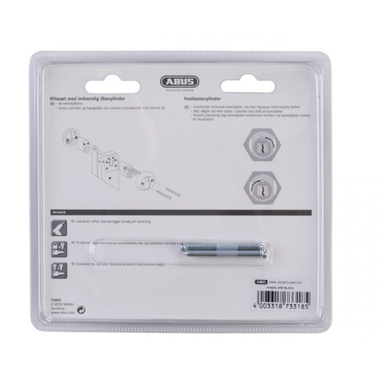 Abus Cylinderlås Gds Villasæt M/rokoko Cylinder - 73318