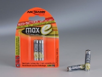 ANSMANN maxE - Batteri 2 x AAA - NiMH - (genopladelige) - 800 mAh