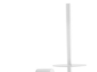 Pressalit Reservepapirholder - med plade mat hvid