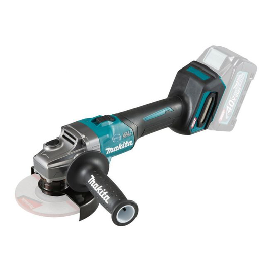 Makita XGT 40V Vinkelsliber 125mm - GA005GZ
