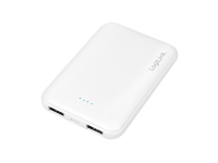 LogiLink PA0202W, 5000 mAh, Lithium-Ion (Li-Ion), 10 W, Hvid