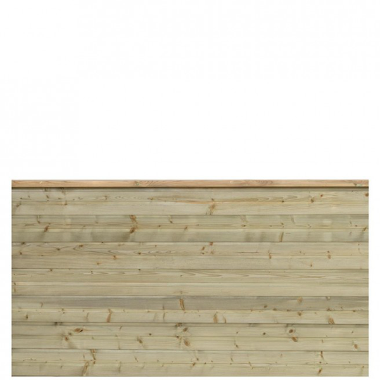 Plus Plank byg-selv plankeværk 174x91cm trykimprægneret 17772-1