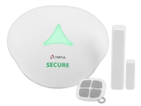 OLYMPIA Secure AS 602 - Hjemmealarmsystem - trådløs - Mobil - Bluetooth 4.0 - 868 MHz - hvid