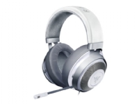 Razer Kraken - Headset - fuld størrelse - kabling - 3,5 mm jackstik - støjisolerende - kviksølvshvid