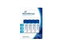 MediaRange Premium - Batteri 4 x AA type - Alkalisk - 1850 mAh