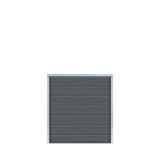 Plus Artura hegn - 90x95cm - Skifergrå struktur - 175312-1