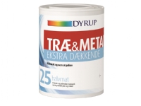 DYRUP TRÆ & METAL 25 - EKSTRA DÆKKENDE - S0502Y - 0,75L
