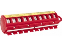 3M STD-0-9, Plast, Rød, Hvid, Gul, 2,4 m, 5,46 mm