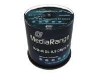MediaRange - 100 x DVD+R DL - 8.5 GB 8x - spindle