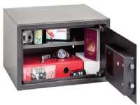 Phoenix Safe Co. SS0302E, Grå, Elektronisk, Nøgle, 33 L, Gulv/væg, 450 mm, 365 mm