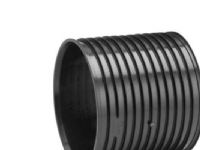 IQ dobbeltmuffe 225mm - sort PP SN8