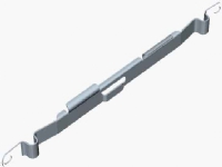 Cablofil CM558241, Kabel blank endemontering, Metallic, Galvaniseret stål, EZ, Klemmes på, EN ISO 14 61, RoHS