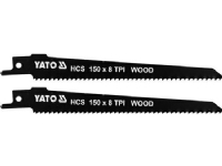YATO SAW BLADES FOR WOOD HCS150mm 8TPI 2pcs.