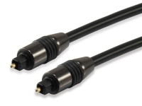 Equip 147921, TOSLINK, Hanstik, TOSLINK, Hanstik, 1,8 m, Sort