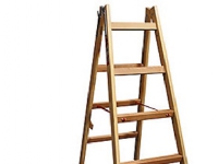 Jumbo wienerstige 2x4 trin - 1,12 m massiv træ