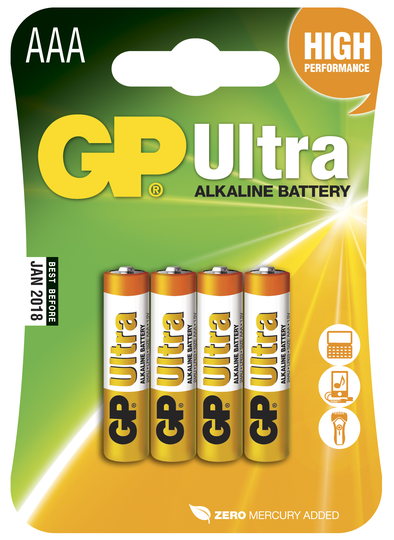 Gp batteri 1,5 v aaa/lr03