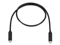 HP 120W - Thunderbolt kabel - USB-C (han) til USB-C (han) - 70 cm - for ZBook 15u G5, 15u G6 ZBook Firefly 14 G7, 14 G8, 14 G9, 15 G8, 16 G9 ZBook