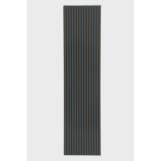 Acupanel Linoleum 2400x600 Tin 4155 Sort MDF - Sort Filt - Akustikpanel