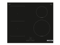 Bosch Serie | 4 PWP611BB5E - Induktions kogeplade - 4 plader - Niche - bredde: 56 cm - dybde: 49 cm - sort - rammeløs