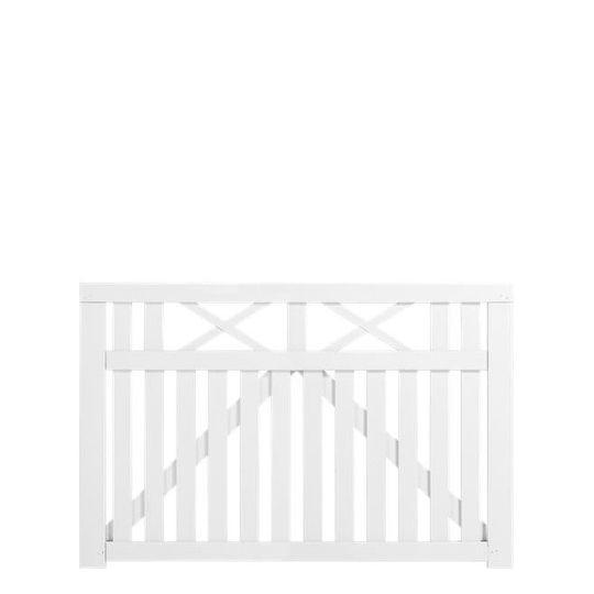 Plus Vinesse Bred låge 150x98 cm HVID