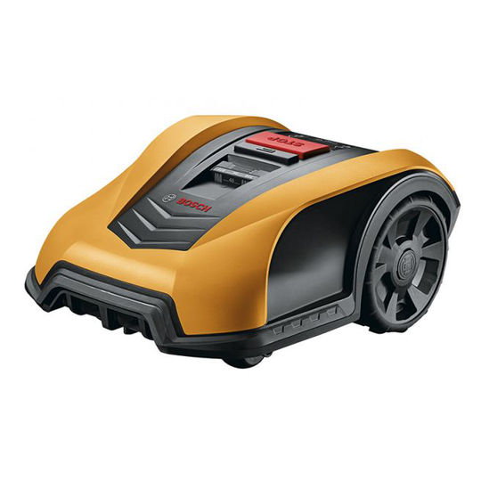 Bosch Indego topcover orange/gul Robotplæneklipper - F016800555 - VAREN ER UDGÅET