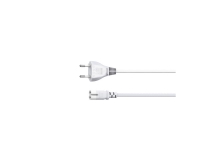 Euro-netkabel til Sonos PLAY:3/PLAY:5, lige, 5 m, hvid