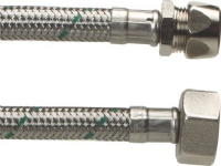 Tilsl.Sl ½ L x 10 300 mm DN8 - Softpex Koldt-varmt vand-rustfri flet