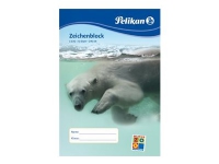 Pelikan C4/10 - Regneblok - A4 - 10 ark - pap