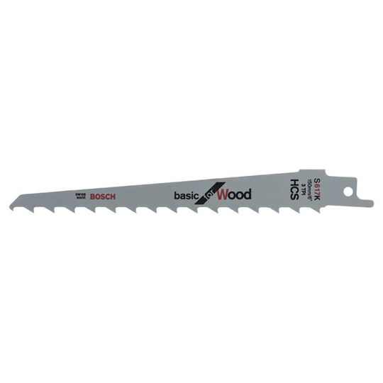 Bosch Bajonetsavkl S 617 K Træ 5 Stk 152mm - 2608650677