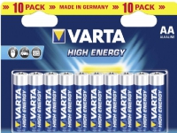 Varta High Energy - Batteri 10 x AA type - Alkalisk