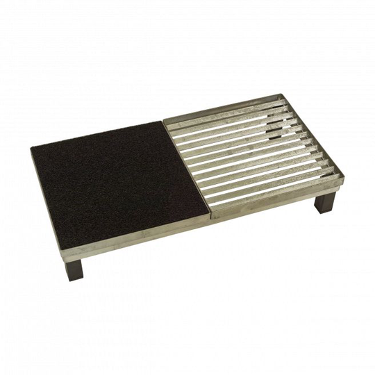 Plus Cubic rist inkl. måtte m/stålramme m/stillesko 8,0cm - B 40 cm x H 40 cm