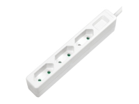 LogiLink LPS229, 1,5 m, 3 AC stikkontakt(er), Indendørs, Type C, IP20, 1 mm²