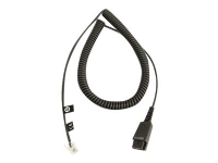 Jabra - Kabel til hovedsæt - Quick Disconnect til RJ-11 han - 2 m