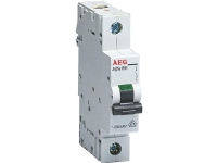 AEG Automatsikringer C 25A, 1 polet C-karakteritik 6kA kortslutningsbrydeevne 230/400V AC, 18 mm bred
