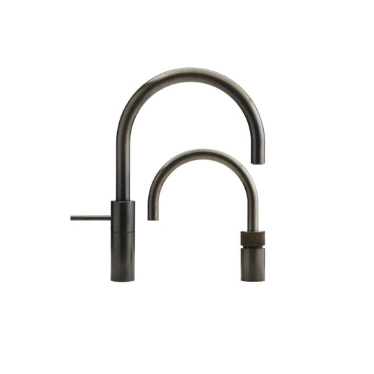 Quooker Nordic Round Twintaps sæt m. Pro3 VAQ B 3 l. - bruneret messing