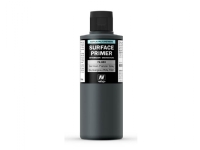 Vallejo 74.603, Grundmaling primer, Metal, Plast, Polyvinylchlorid (PVC), Allerede blandet, Messing, Metal, Plast, Træ, Sort, Grå, Mat
