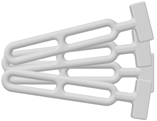 Presenningsstrop 185 mm 4-pak