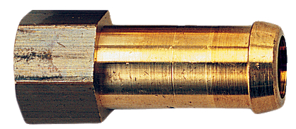 Slangesokkel m10 x 3/8''