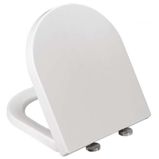 Nautic Designtoiletsæde Metal Beslag/softclose HvidToiletsæde Til Nautic Fusion 6825010.