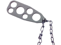 KABELAFLASTNING SP3 Ø13-26MM til 6 kabler, polypropylen el-galvaniseret knudekæde i stål.