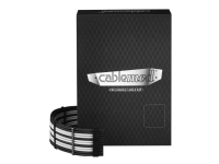 CableMod PRO Series ModMesh C-Series AXi, HXi & RM Cable Kit - Strømkabelpakke - formet - sort, hvid