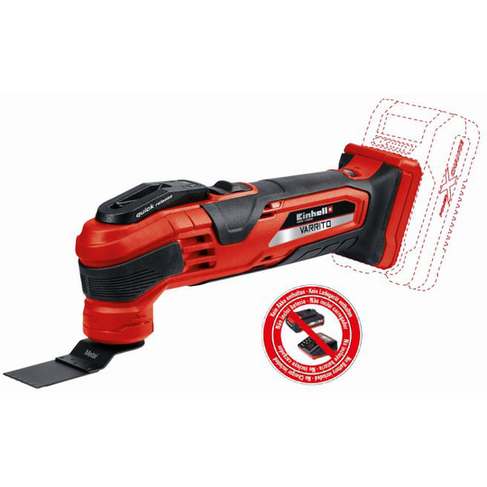 Einhell Akku-multisliber/fugeskærer 18 V Li-ion Solo - VARRITO