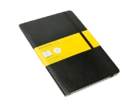 Moleskine Classic Notebook Large, kvadreret, soft cover sort