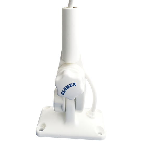 Glomex Glomeasy 4-vejs Dækbeslag for RA300, 5/8'' x 24, nylon, hvidt