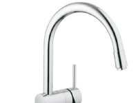 Grohe Minta køk.bat. M.udtræk - med C-tud. 1-grebs. fork. 32918 000 32918000